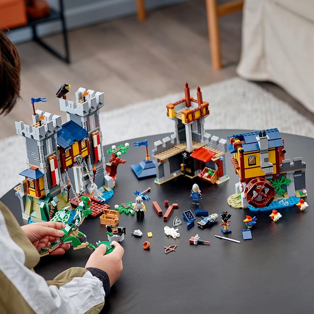 LEGO Creator Expert Medieval Castle Building Set 31120 Toy for Kids Ages 9-11