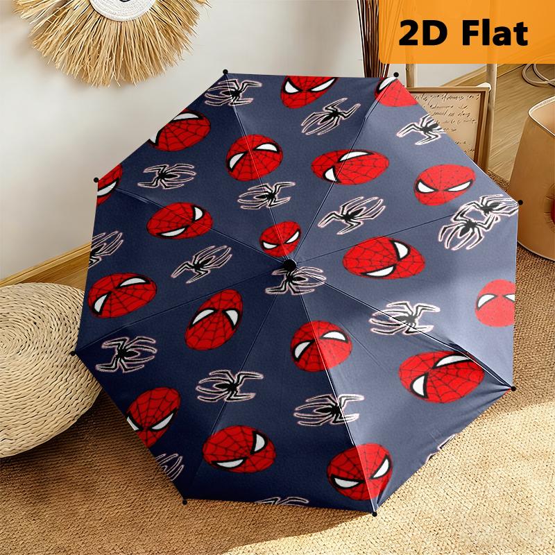 1pc Spider-Man umbrella Portable 8-rib structure suitable for all seasons, home, travel, outdoor umbrella