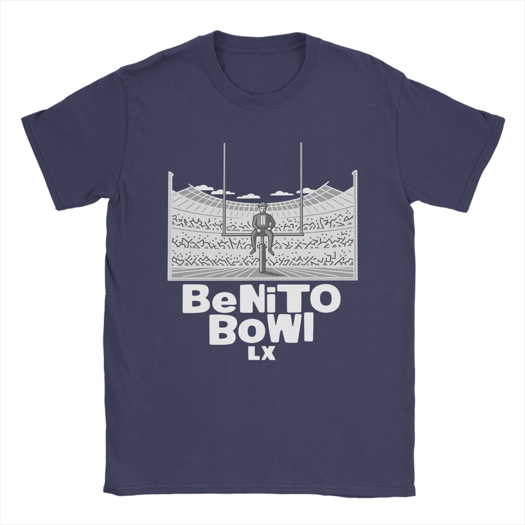 

Bad Bunny Puerto Rican Flag Benito Bowl Men T Shirt Humorous Tees Short Sleeve Round Collar TShirt Cotton Printed Clothing 4XL