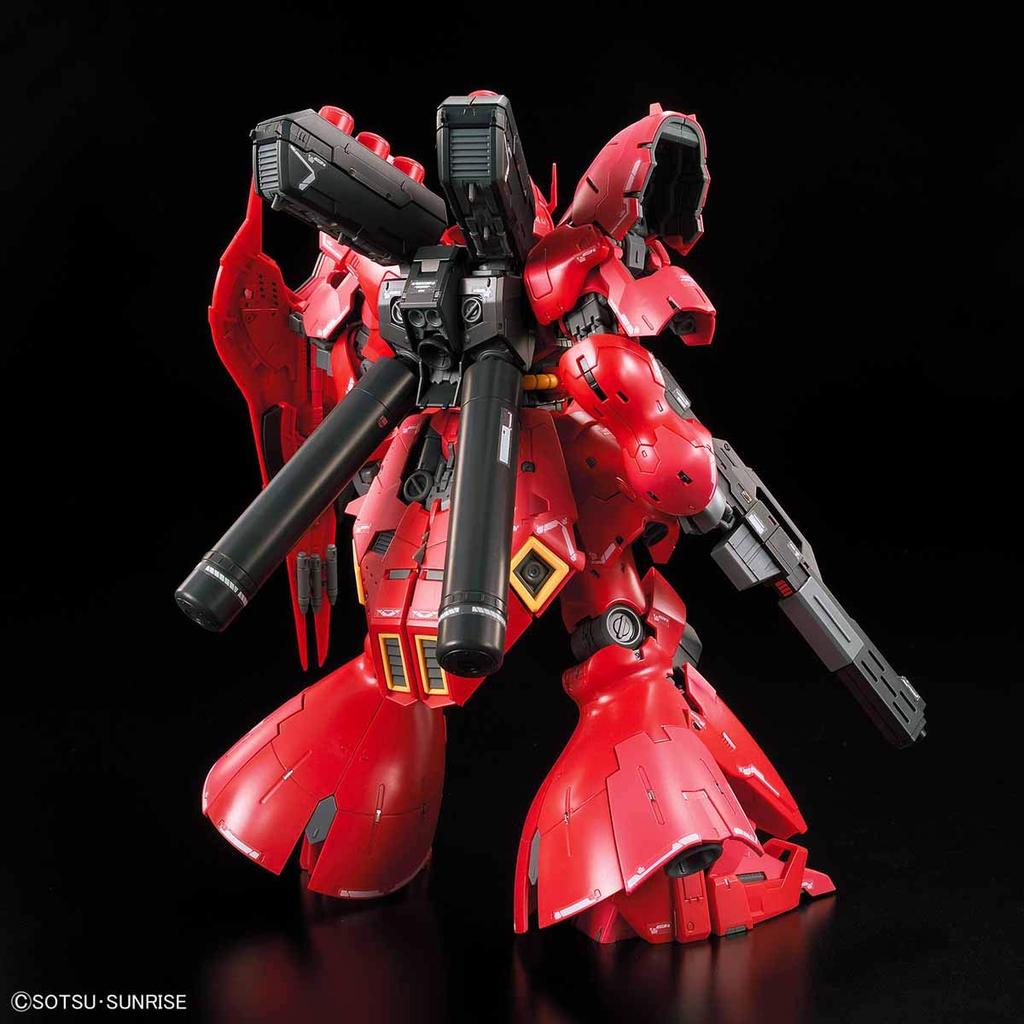 RG Mobile Suit Gundam Counterattack Sazabi Scale Plastic Model Kit Char's 1/144 Pre-colored