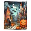 Halloween Print Blanket
