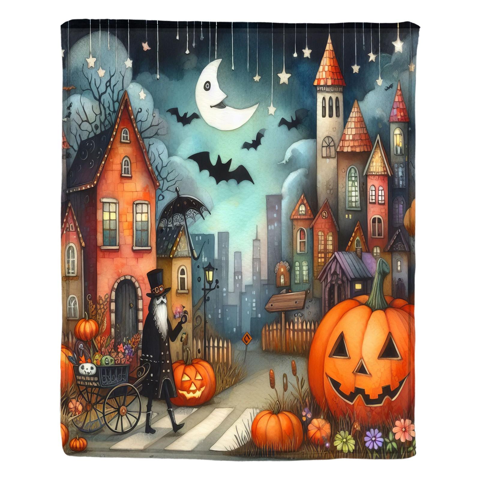 

Одеяло с принтом на Хэллоуин S