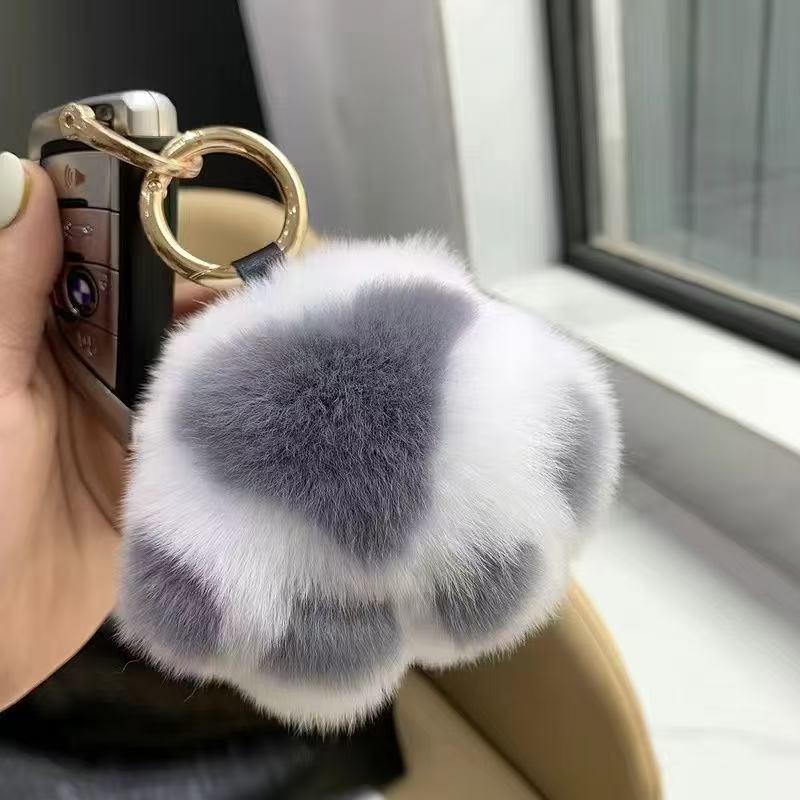 Kitten Paw Plush Toy: Cute Children's Doll, Pendant Gift, Car Keychain Accessory