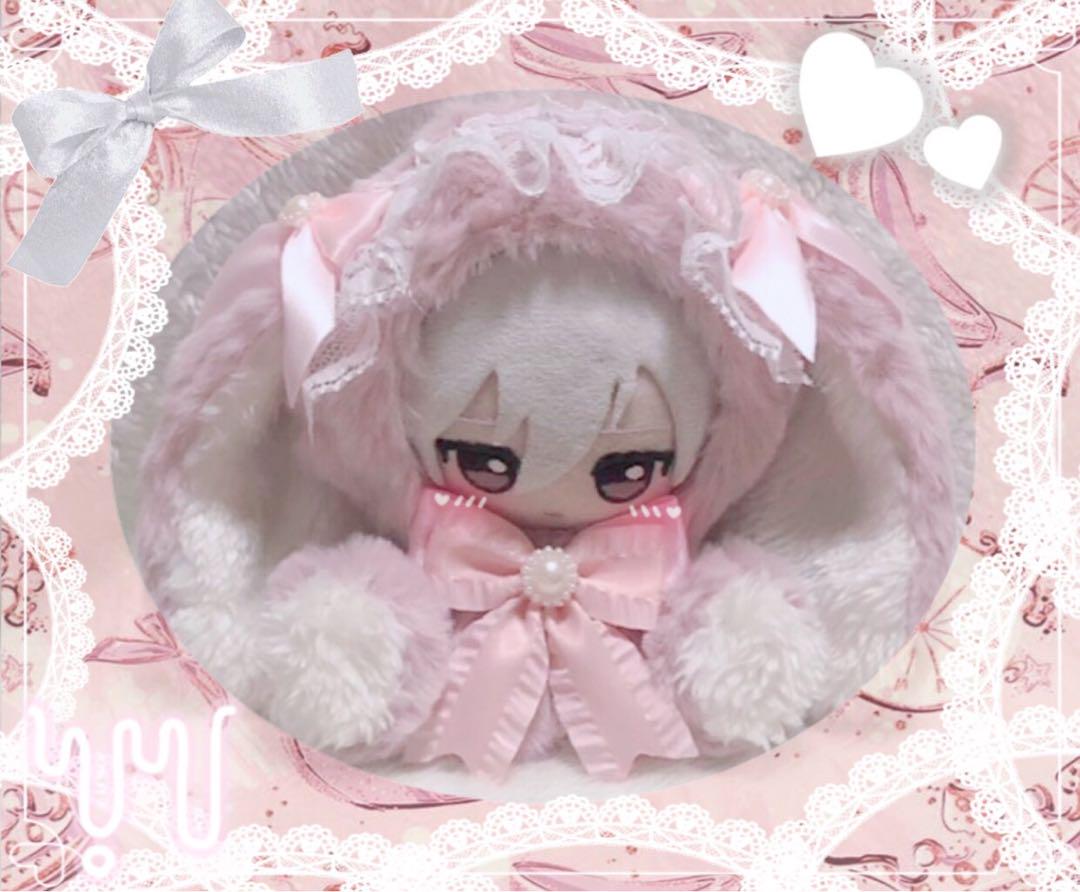 

[USED] Plush toy, Chibi plush toy, droopy ears, sitting, rabbit