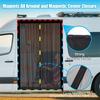 Magnetic Minivan Mosquito-Proof Mesh Curtain for Middle Door Windows