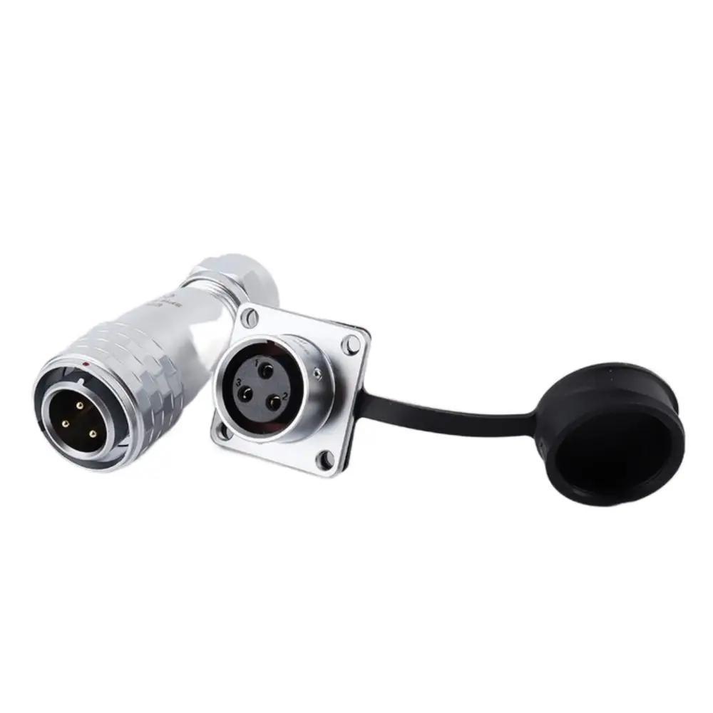 WEIPU SF16 SF1610 SF1613 M16 Waterproof Connector IP67 Power Electrical Adapter Panel Mount PCB Soldering 2 3 4  5 7 9Pin 10Pin