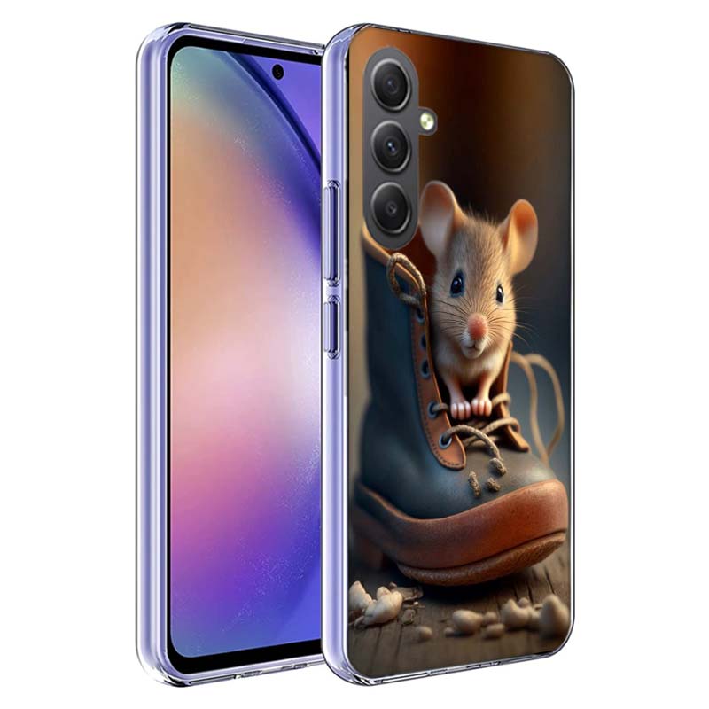 Cute Hamster Phone Case for Samsung A17 A37 A57 A07 A16 A26 A36 A56 A06 A02S A12 A22 A32 A52S A04S A14 A24 A34 A54 A03 A13 A33 A