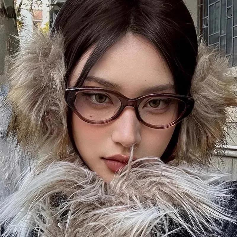Men Women Fashion New Retro Cat'S Eye Nearsighted Glasses Hd Anti Blue Light Eye Protection Optical Degree Glasses 0 To -4.0