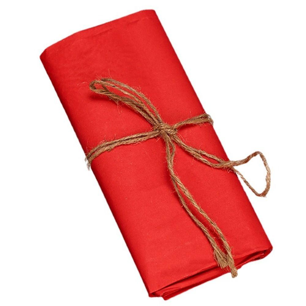 

2PCS Chinese Style Blank Red Paper Rectangle Couplet Paper Calligraphy Paper Chinese New Year 2pcs