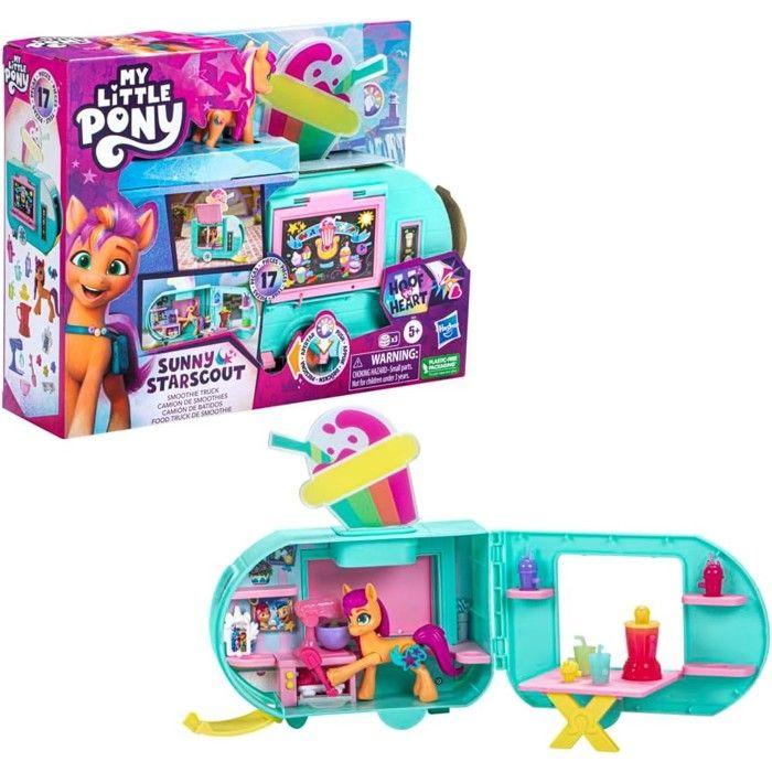 Camion Smoothie - My Little Pony - Sunny Starscout - Multicolore - 15 Accessoires - 5 Ans Et Plus