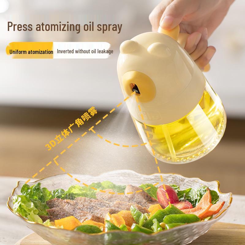 Food-Grade Non-Drip Glass Oil Sprayer for Air Fryer and Barbecue