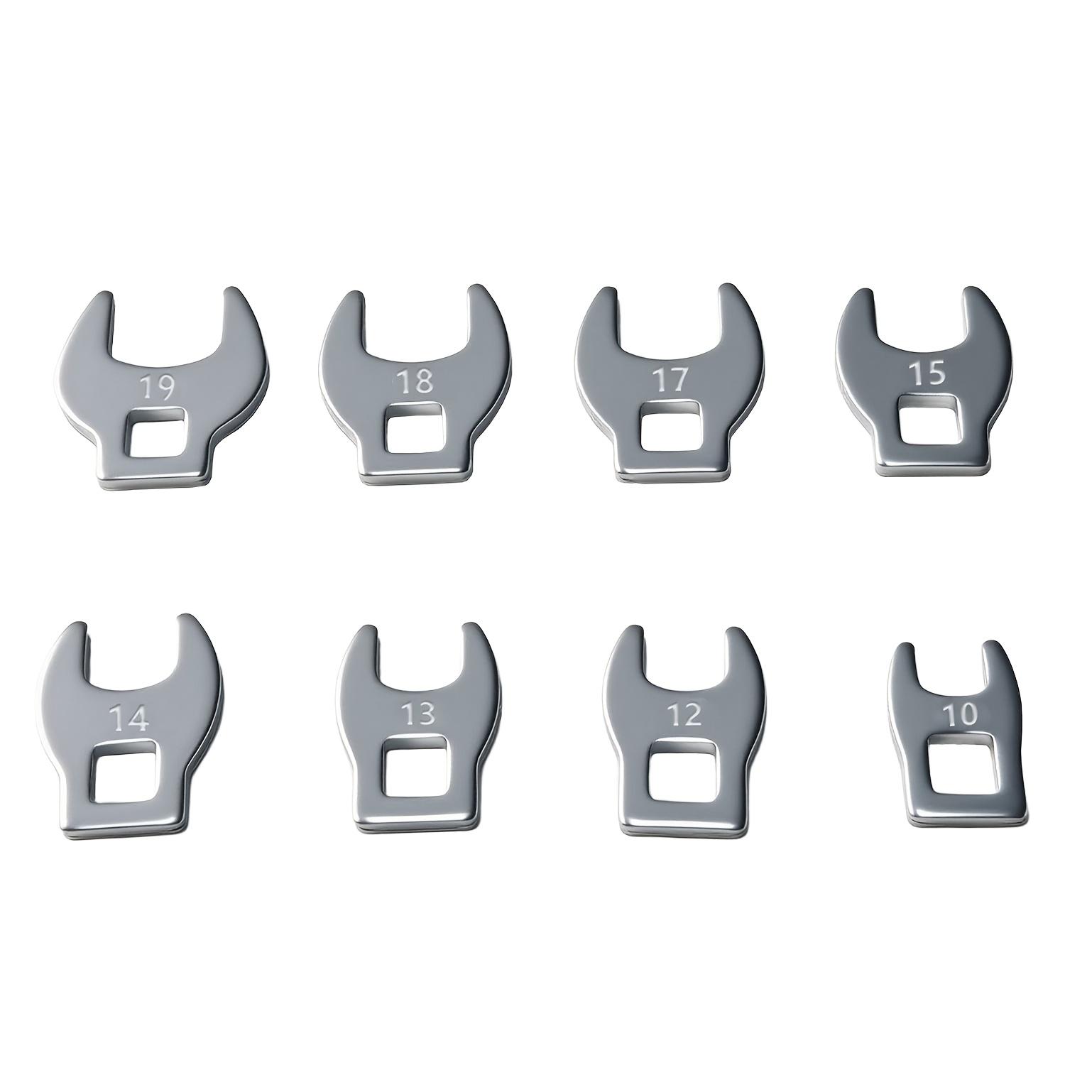 8Pcs Interchangeable Torx Wrench Set, Interchangeable Torx Wrench Heads, 3/8 Inch Dual-Purpose Wrench Heads, Angle Wrench, Adjustable Wrench Set With 8Pcs