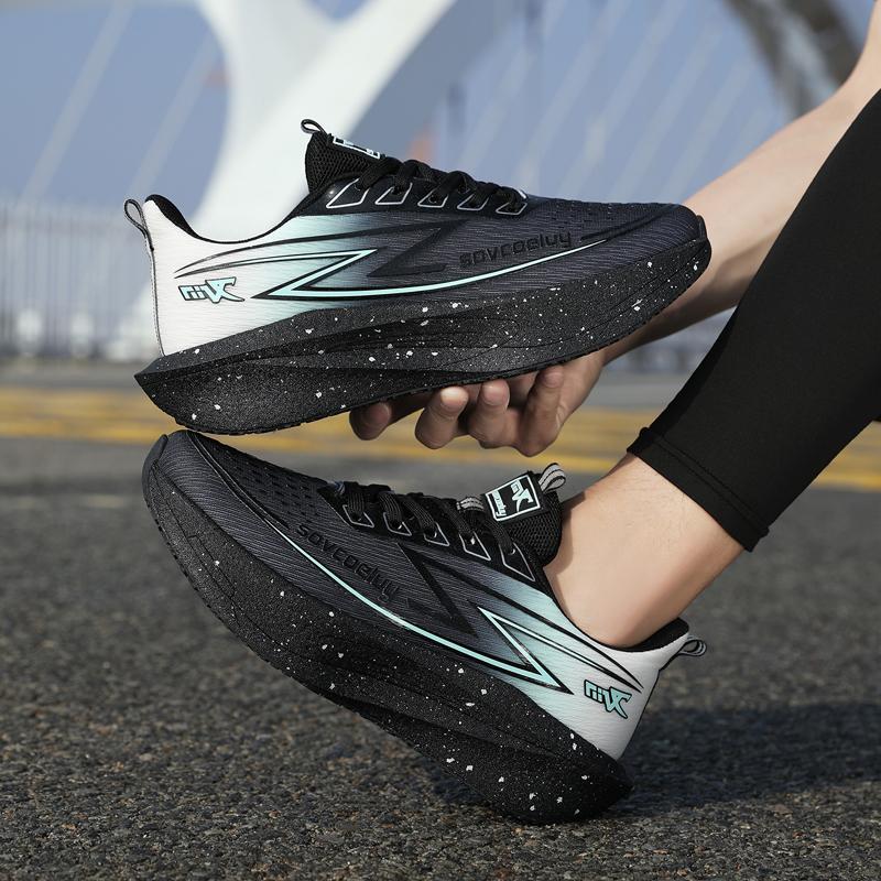 Herren Sports Spezialität Marathon Laufschuhe Carbonplatte Atmungsaktiv Leichtgewicht Damen Bequem Sportlich Rutschfest Dämpfung Stabilität Sneaker