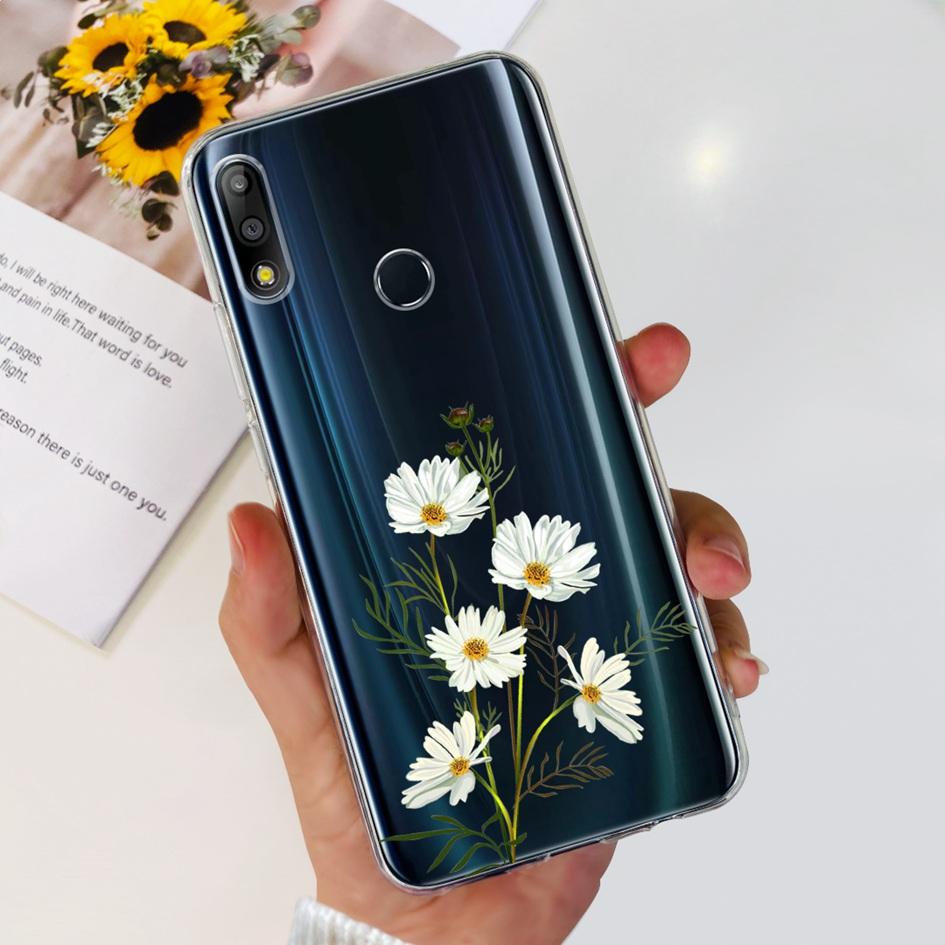For Asus ZenFone Max Pro M2 Case ZB631KL ZB633KL Luxury Marble Bumper Soft Clear Silicone Phone Back Cover For Asus X01BDA Capas