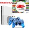 HD TV Game Consoles Built-in 600 Retro Classic Games with 2 USB Joystick