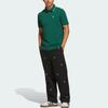 Men's Adidas Originals Golf Clothing Men's Forest Green Polo Collar Moderate