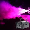 500W Bærbar Scene Røykmaskin 18 LED Halloween Fest Tåkemaskin Liten DISCO Atmosfæreutstyr