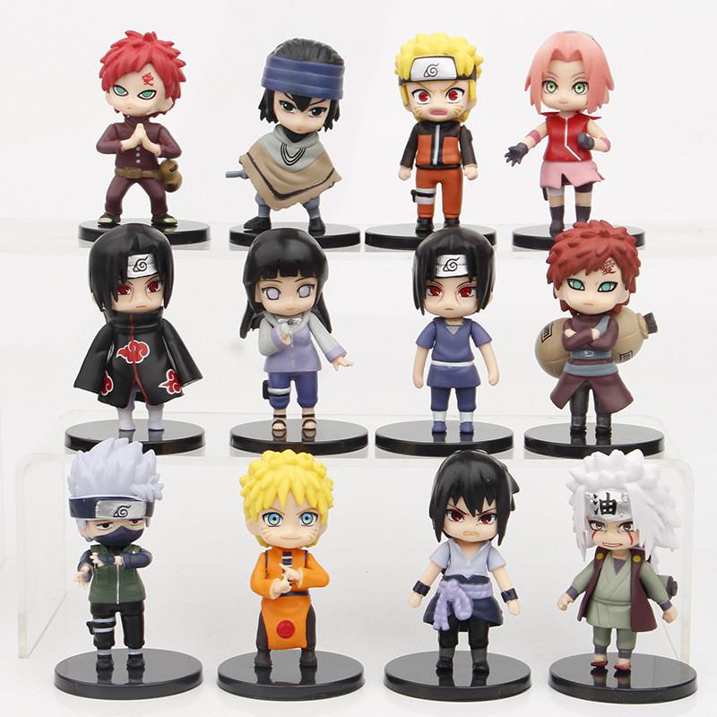 Pvc Unique Naruto Collectibles With Cute 7cm Designs Perfect For Home Decor