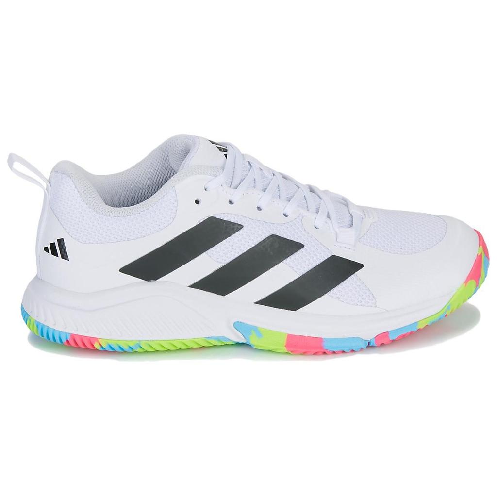adidas Court Team Bounce 2.0 Bianco Nuvoloso Nero Nucleo Limone Lucido Donna IH8109
