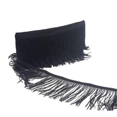 10 Yards Polyester Lace Trim Ribbon 6 Inches Tassel Trim Sewing Fringe Trim Fringe Trim  Lamp Shade