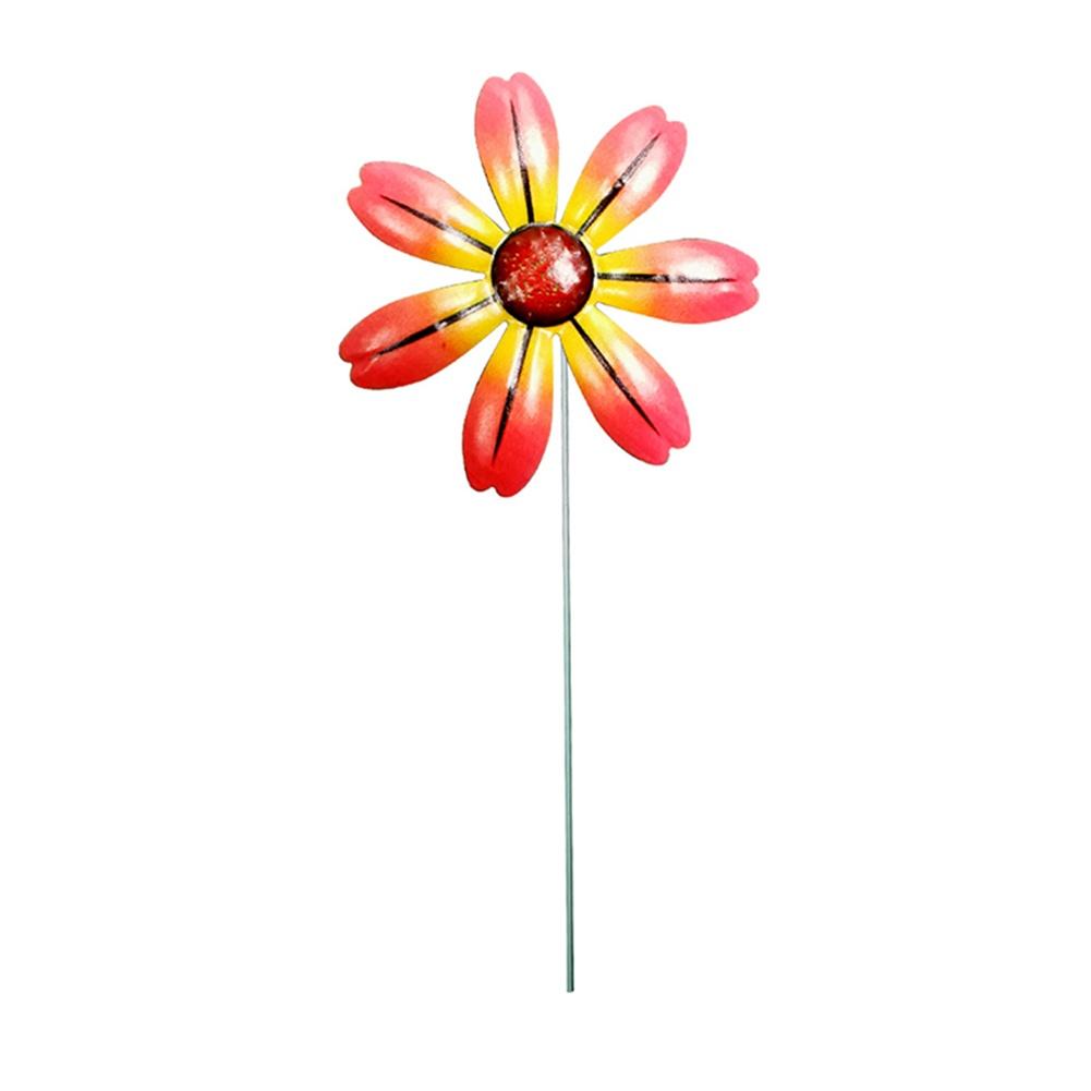 Garden Stakes Iron Flower Stakes Outdoor Garden 38cm Long Indoor Displays Pot Plants Decor Wrought Iron Flower Stakes