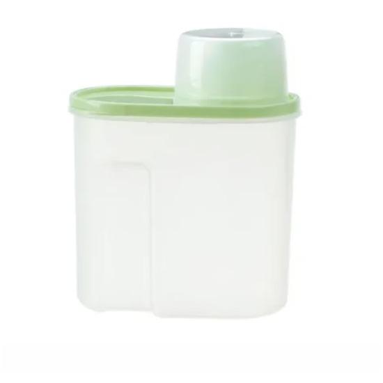 Plastic Storage Box with Measuring Cup Sealed Five Grain and Miscellaneous Grain Tank S/L