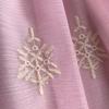 Embroidery Formal Luxury Evening Midi Dress Women Summer Beaded Peter Pan Collar Crochet Flower Hollow Out Short Sleeve Midi Dresses
