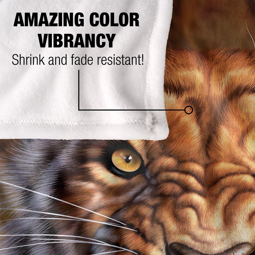 JQ Licensing Jlo Silky Tiger Supersoft Blanket