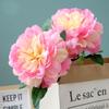 1Pc Fake Flower DIY Artificial Peony Bouquet Decor Home Table Decor Wedding Wall Materials Floral Silk Flowers Bridal Bouquet