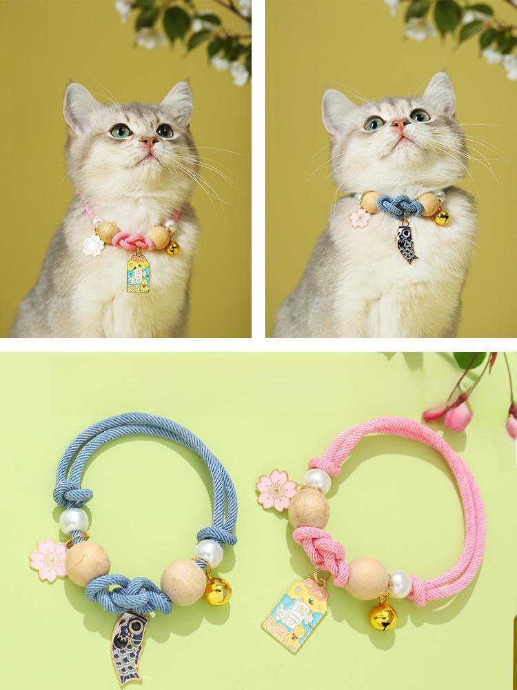 Cat Anti-Flea & Lice Collar with Bell - Pet Neck Jewelry for Cats and Dogs