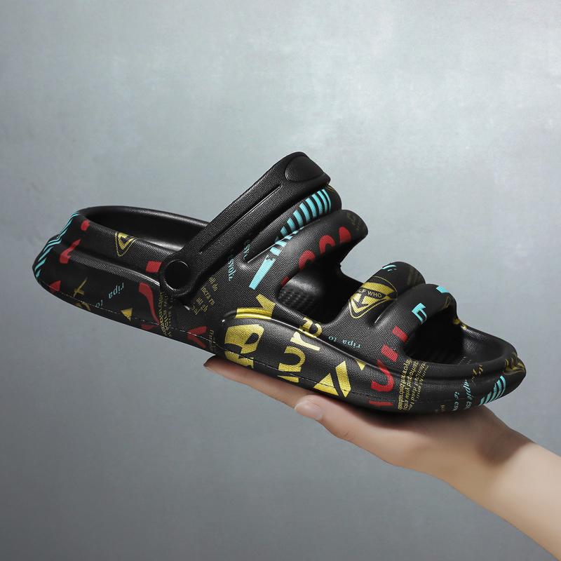 Fashion Men's summer casual light sandals Indoor and outdoor beach shoes Men's sandals Beach shoes