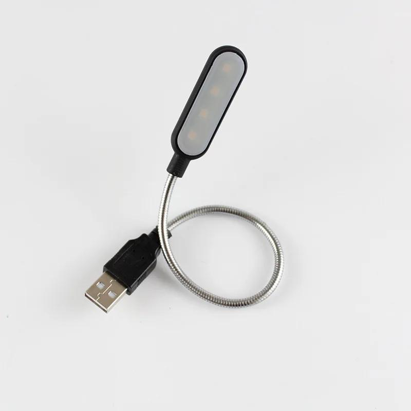 1pcs USB Flexible Reading Lamp Book Light,, Desktop Small Table Lamp, Portable Small Night Light for Room Decor Reading Light