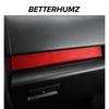 Betterhumz For Ford F-150 SVT Raptor 2015- Made of Alcantara Co-pilot Vent Dashboard Trim Stickers Car Interior Accessories