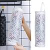Practical-Plastic Bag Storage Rack, Kitchen Grocery Garbage Bag Round Storage Bag Sundries Wall Storage Box Kitchen Storage