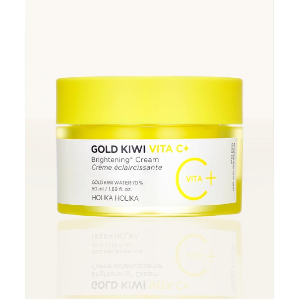 Holikahoika Gold Kiwi Vita C+ Brightening Cream 50ml Gold Kiwi Vita C+ Brightening Cream 50ml