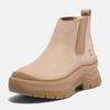 Timberland Roxy Lane Mid Chelsea Light Beige Size Boots, Women's, TB0A28XMEN71, Nubuck, 6.0 / 23.0cm