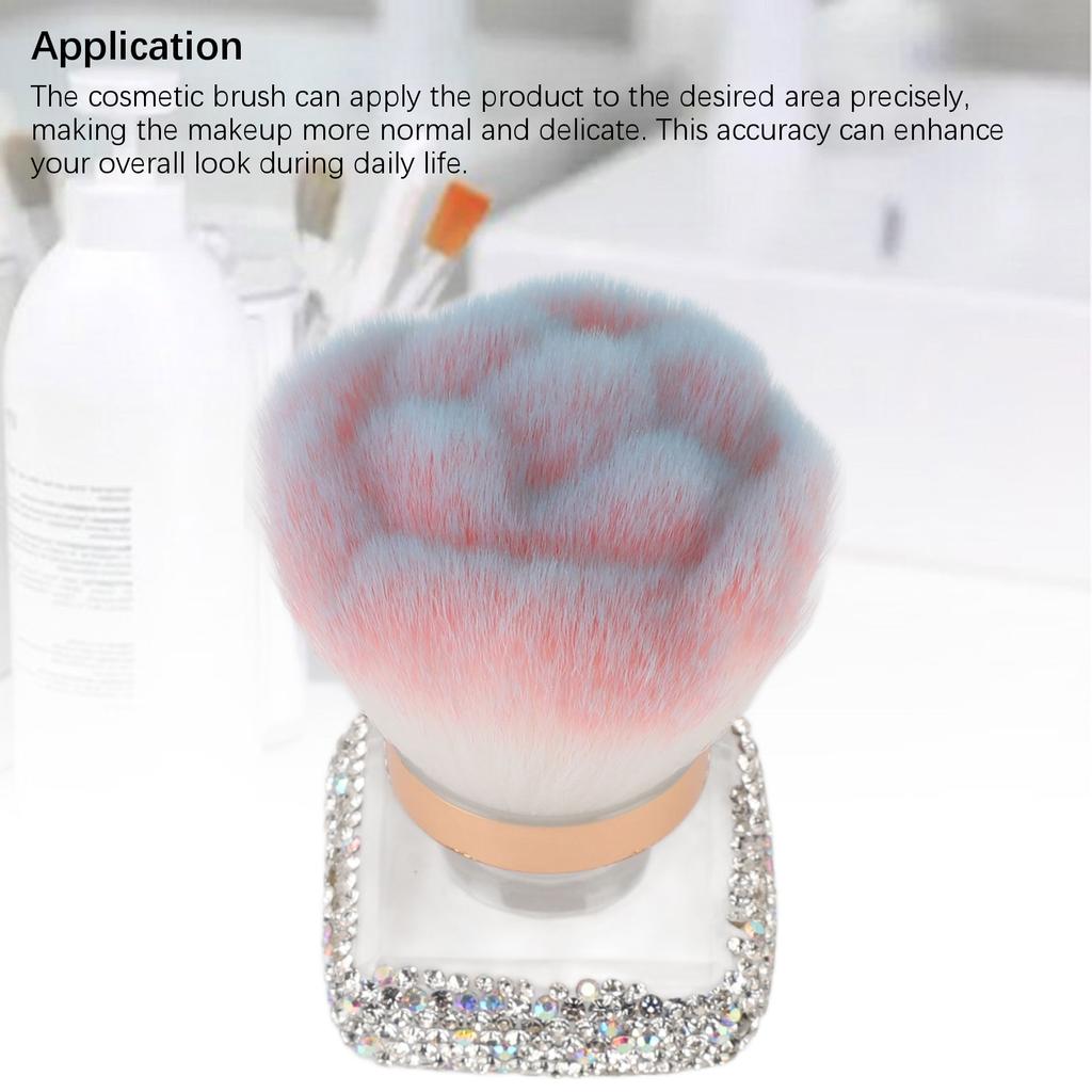 Strass Pinsel für Nail Art Staubentfernung Multifunktionaler Pinsel zum Entfernen von Nail Art Staubpulver Make-up Werkzeug für Maniküre