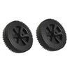 170/177mm Grill Wheels BBQ Grill Wheel Barbecue Grills Accessories
