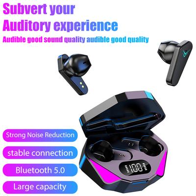 Tws X15 True Wireless Stereo Gaming Earbuds Digital Display Esport Headset Low Latency