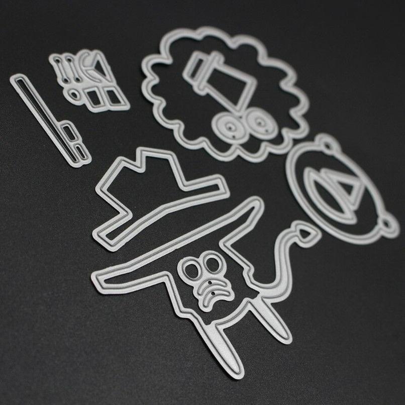 Animal Lion Cutting Dies Metal Stencil DIY Scrapbooking Album Paper Card Embossing Craft Die Cut
