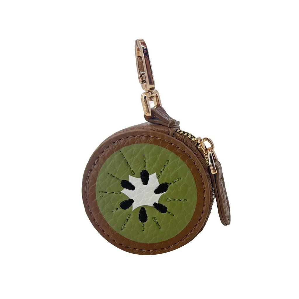 Strawberry Fruit Coin Purse Keychain: Mini Gift Pouch Pendant