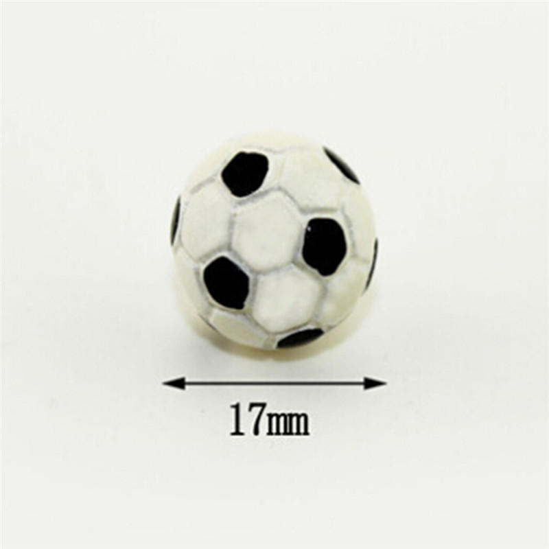1:6/1:12 Dollhouse Miniature Sports Balls Soccer Football And Basketball Decor
