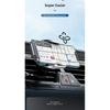 Caricabatterie Wireless Supporto per Telefono da Auto Stand Stazione di Ricarica Rapida 15W Per iPhone Xiaomi Samsung Huawei Caricabatterie Wireless Magnetico da Auto