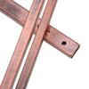Rustic Wall Mounted Wine Rack Wine Bottle Holder Shelf for Household Dining Room Cabinet