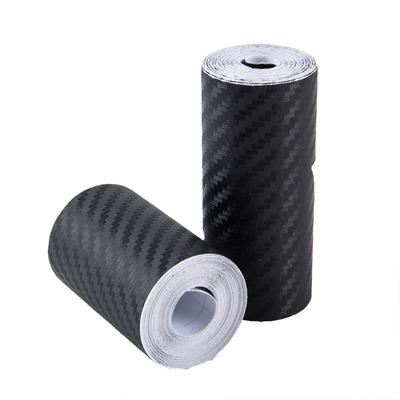 3D Carbon Fiber Car Sticker Paste Protector Door Side Anti Scratch Tape Film