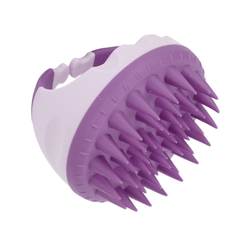 Hair Massager Soft Silicone Waterproof Manual Hair Massage Scalp Cleaning Anti Dandruff Shampoo Brush