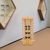 Spinning Eyeglass Display Stand, Holds 50 Pairs of Sunglasses, Countertop Organizer, Multi-Tier Eyewear Rack for Retail Stores