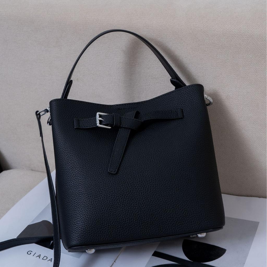 Cowhide Shoulder Women's Bag, Mother and Child Bag, Large-capacity Messenger Lady, Fashionable and Simple Versatile Bag Soft