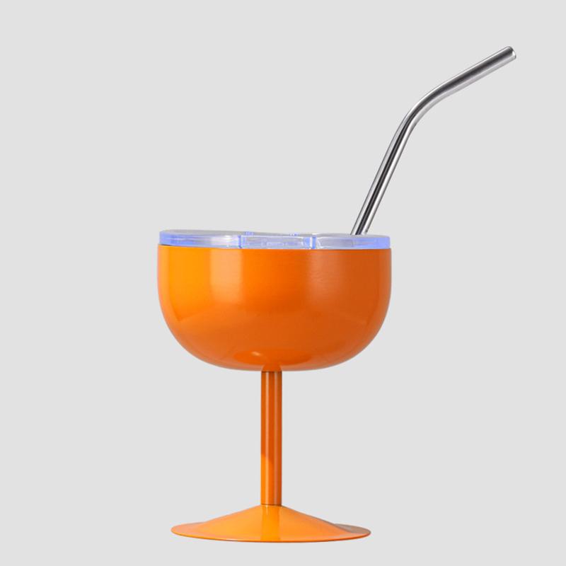 

304 нержавеющая сталь многоцветная барная соломенная кружка портативная вакуумная кружка товары для дома прочная мини-кружка для вина аксессуары для ресторана