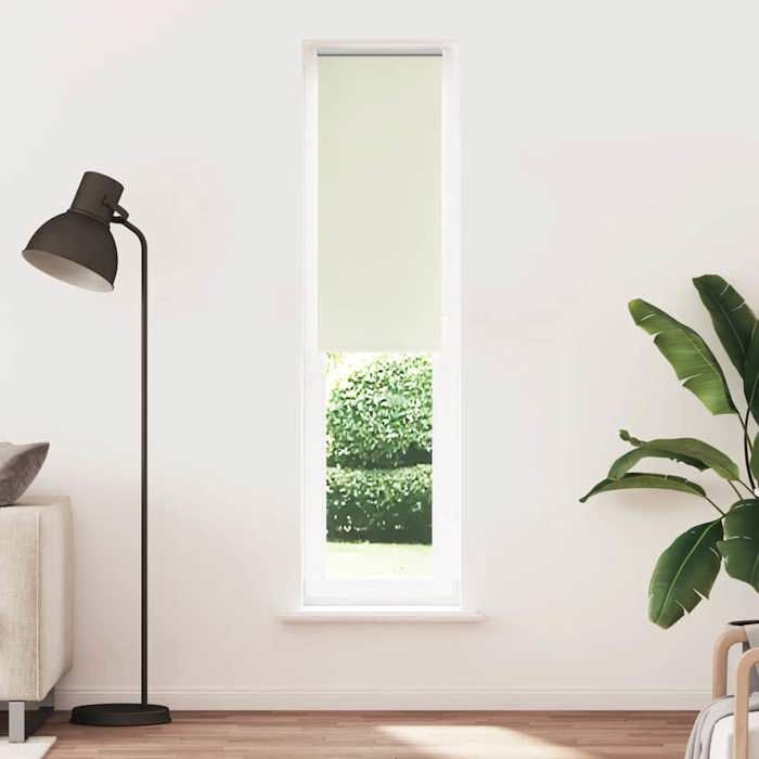 VidaXL Store enrouleur occultant blanc cassé 60x210cm largeur du tissu, store de jour et de nuit, store de cuisine, store 4011692